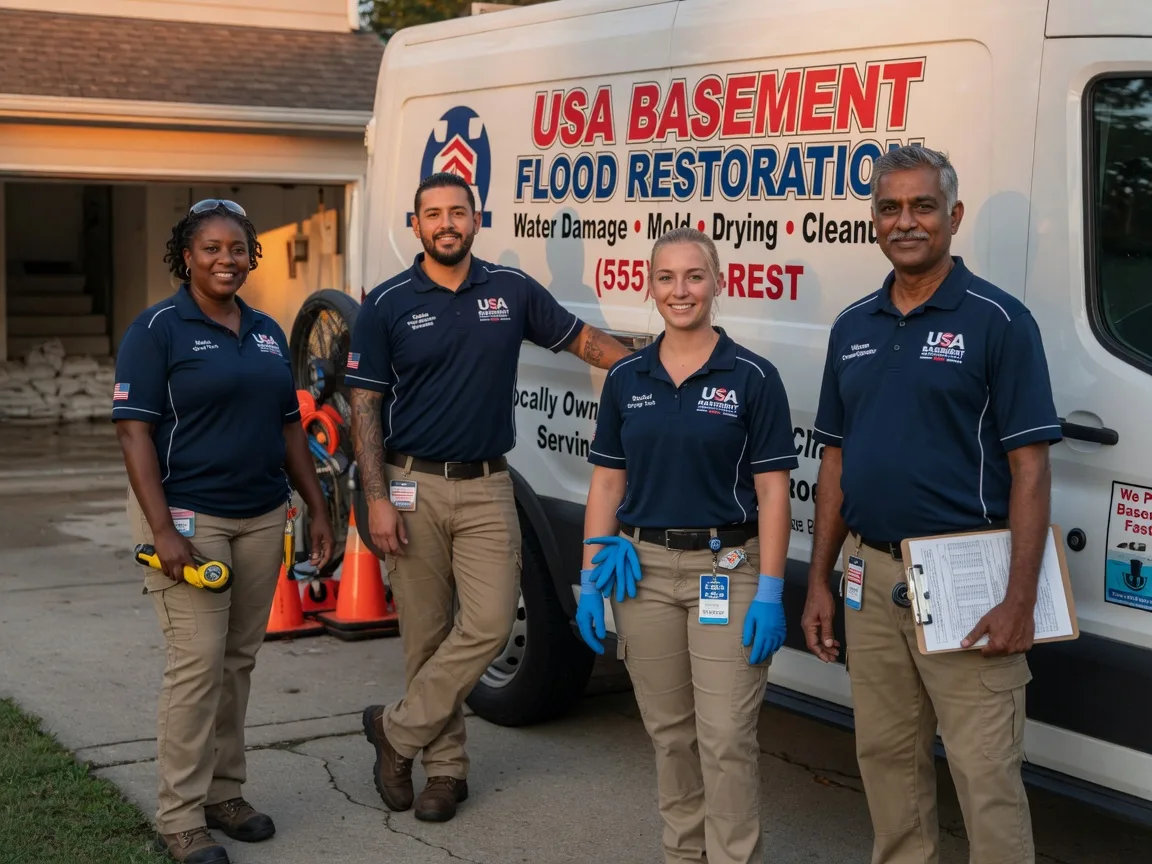 Basement Flood Cleanup company in Crest Hill, IL