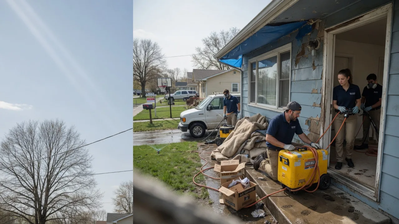 Basement Flood Cleanup in Crest Hill, IL near me